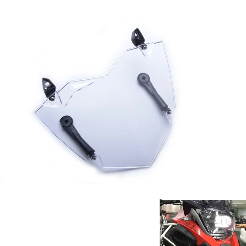 Для BMW Waterfowl R1200GS защита фары стекло акриловый большой абажур защитная