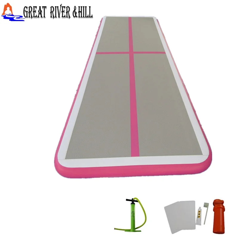 

2018 perfect air track 3mx1m Inflatable gymnastics mat for training for home