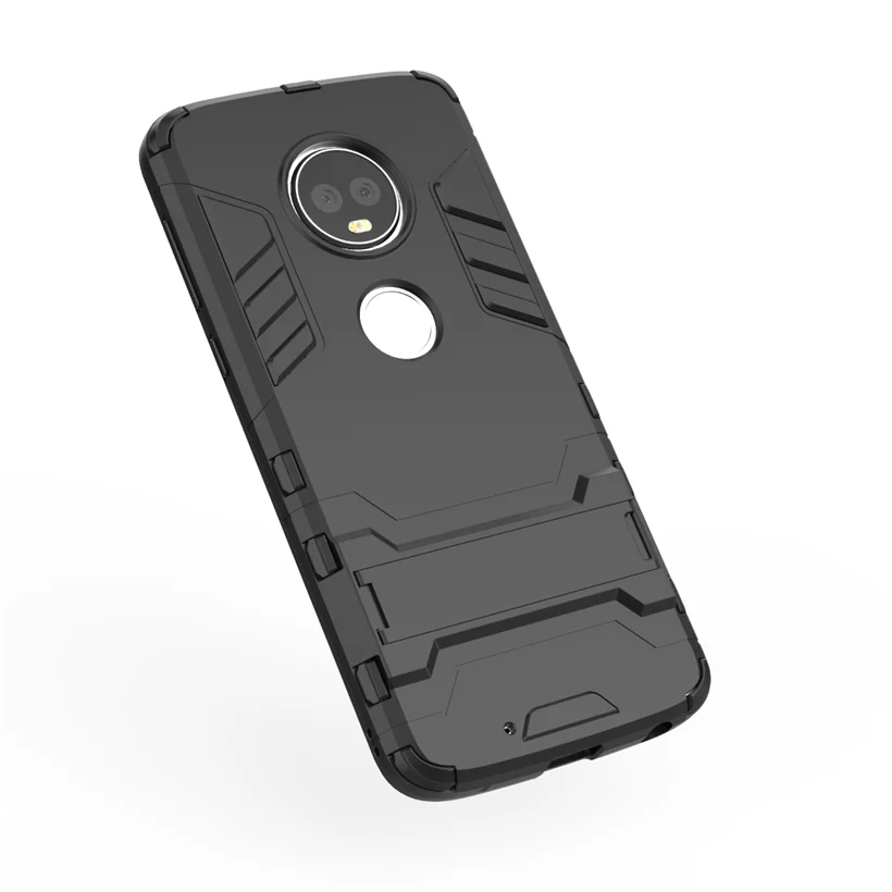 Чехол HEMASOLY для Moto G6 противоударный чехол G5S G5 Plus X4 M защитный Z2 Play сверхмощный ПК +