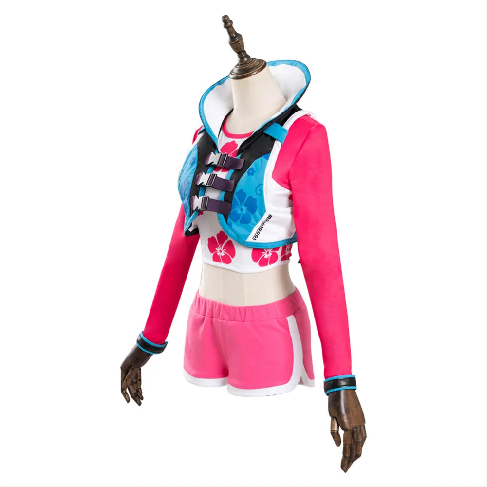 Костюм для косплея D.Va DVA Hana Song OW Waveracer Skin наряд|Костюмы аниме| |
