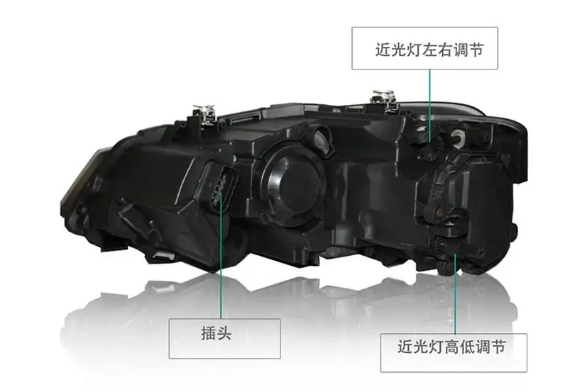 HID, 2011~, автомобильный Стайлинг для POLO фар, sharan, Golf6, routan, saviro, polo, passat, magotan, POLO Головной фонарь