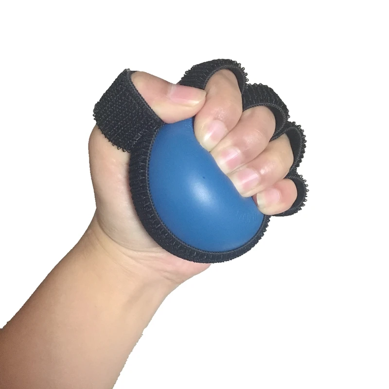 Finger grip реабилитация тренировка анти-спастичность Hemiplegia палец мяч шина рука восстановление Массажер для физиотерапии плеер