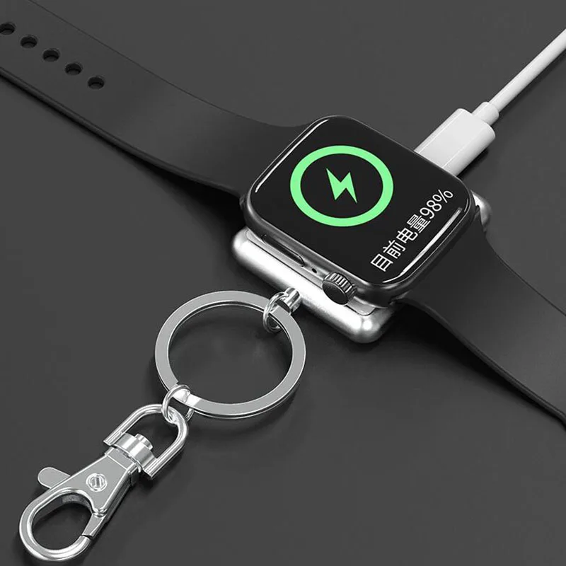 Беспроводное зарядное устройство для Apple Watch iWatch 4 3 2 1 band 42 мм 38 44 40 портативная