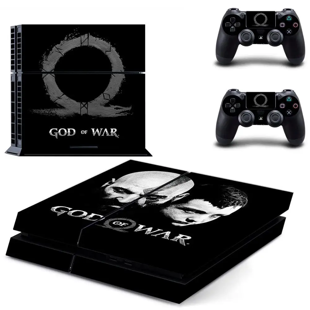 God of War PS4 наклейка s Play station 4 кожа винило наклейка для sony Playstation 4 PS 4 консоль и контроллер скины Pegatinas - Цвет: GYTM1580