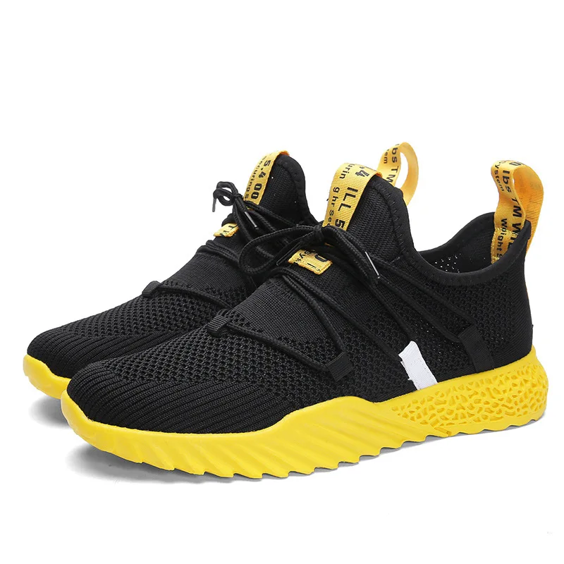 JUNSRM Мужские дышащие кроссовки Повседневная Нескользящая Мужская обувь из