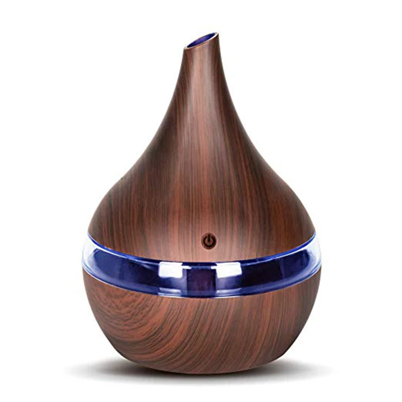 DEKAXI 300 мл USB wood ультразвуковой увлажнитель воздуха Электрический Ароматический