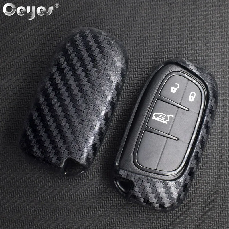 Чехлы Ceyes для автостайлинга защитный чехол ключа Jeep Renegade Grand Dodge Journey зарядное