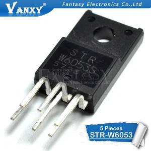 5PCS STR-W6053N STR-W6053 STR-W6053S TO220F-6 W6053N W6053S STR-W6052S STR-W6052S W6554 W6556 W6753 W6754 W6756 STR-W6554A W6252