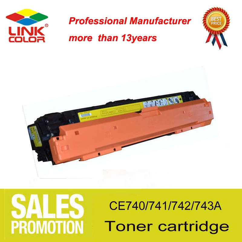 307A 307 CE740A CE741A CE742A CE743A CNLINKCLR лазерный тонер картридж совместимый для HP Color Laserjet