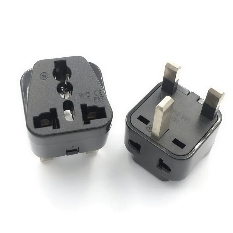 Штепсельная Вилка адаптера для путешествий в Великобритании и Гонконге адаптер
