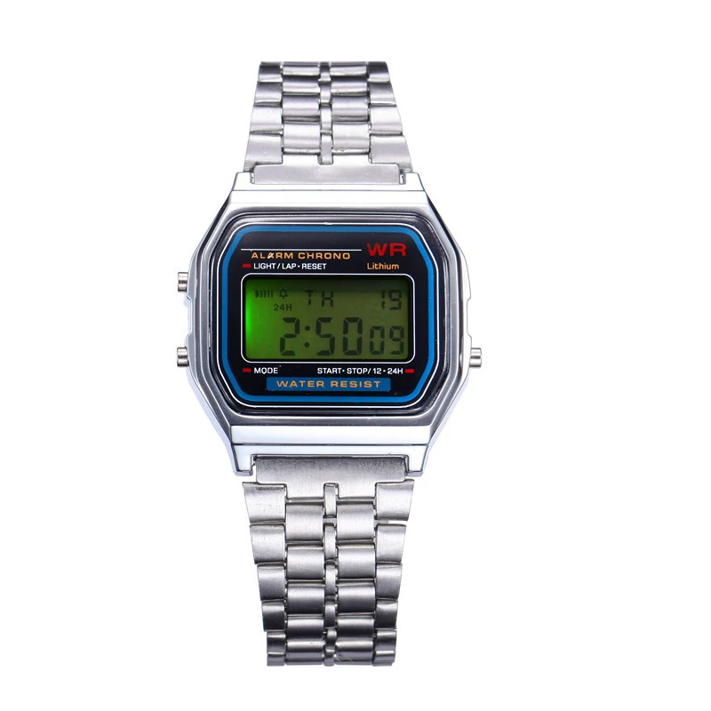 Модные Роскошные ретро мужские и женские цифровые часы уличные спортивные