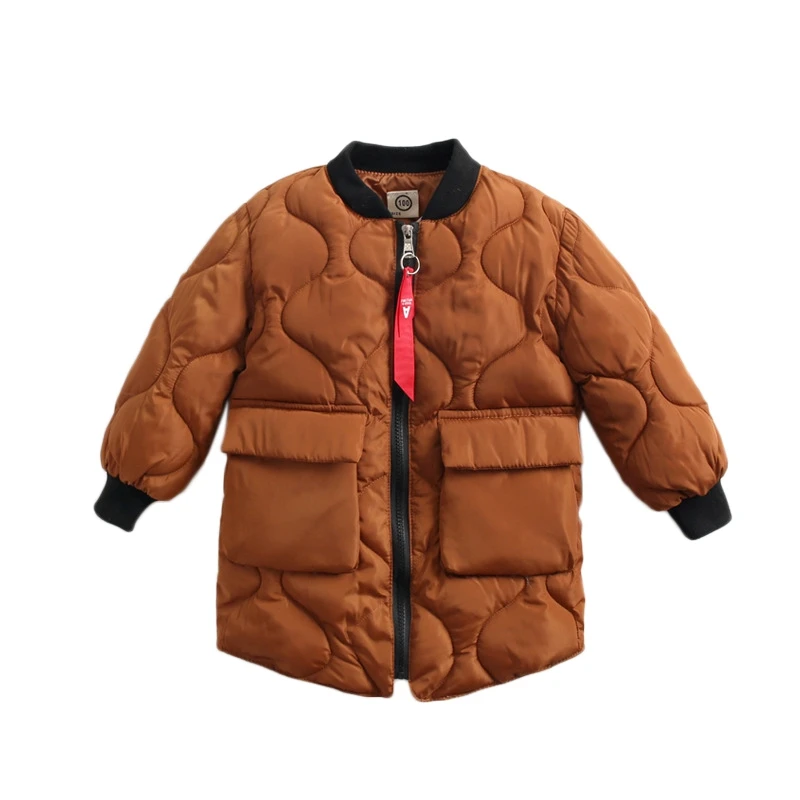Модные куртки для маленьких девочек и мальчиков детские пальто зимние детская