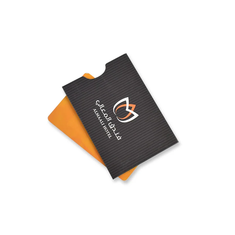 Zuoluo Заводская печать заказной черный ключ карты рукава | Канцтовары для офиса и