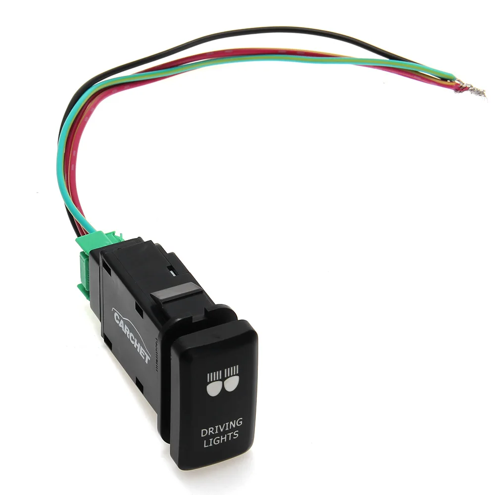 CARCHET кнопочный переключатель оранжевые фары для Toyota Landcruiser 79 серии DC 12 V 24 5 V/4.2A ВКЛ