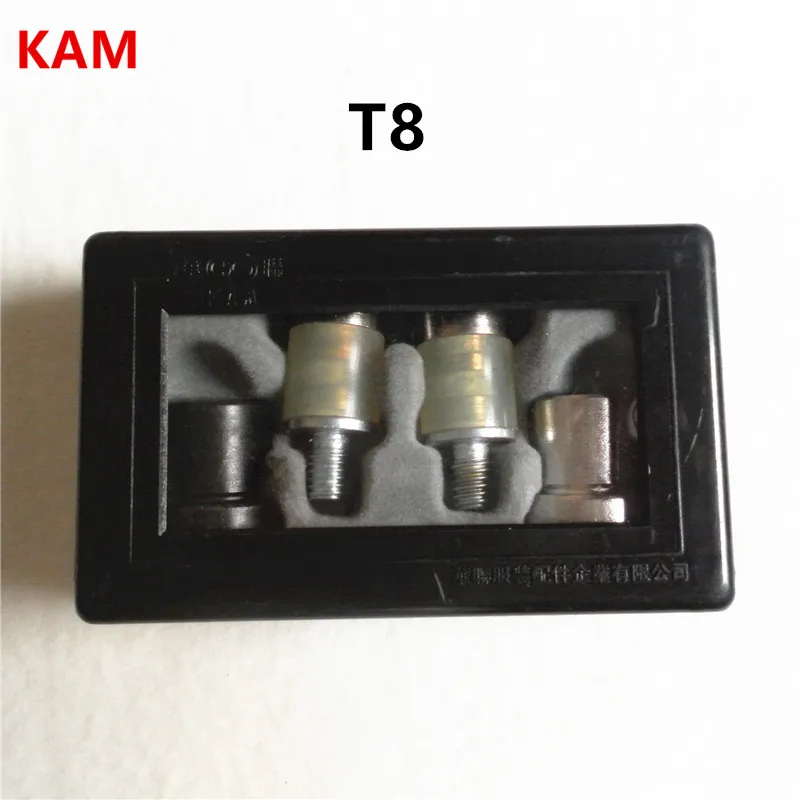 T8 1 шт. KAM T3 T5 T8 набор штампов для DK93 стол ручной пресс машина для сборки пластиковых кнопок - Цвет: T8
