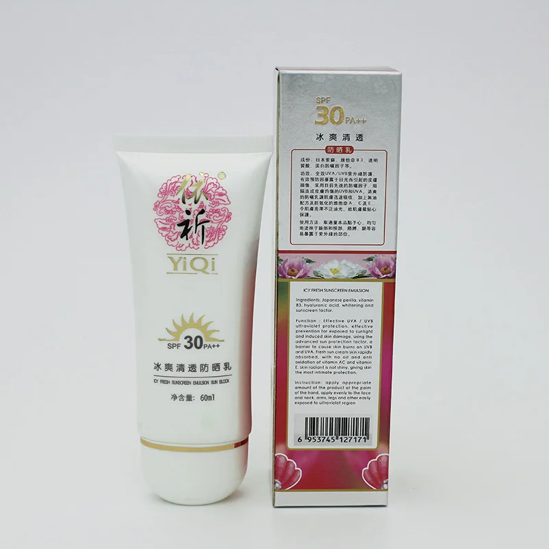 Good result yiqi sunblock Refreshing whitening sunscreen spf30 | Красота и здоровье