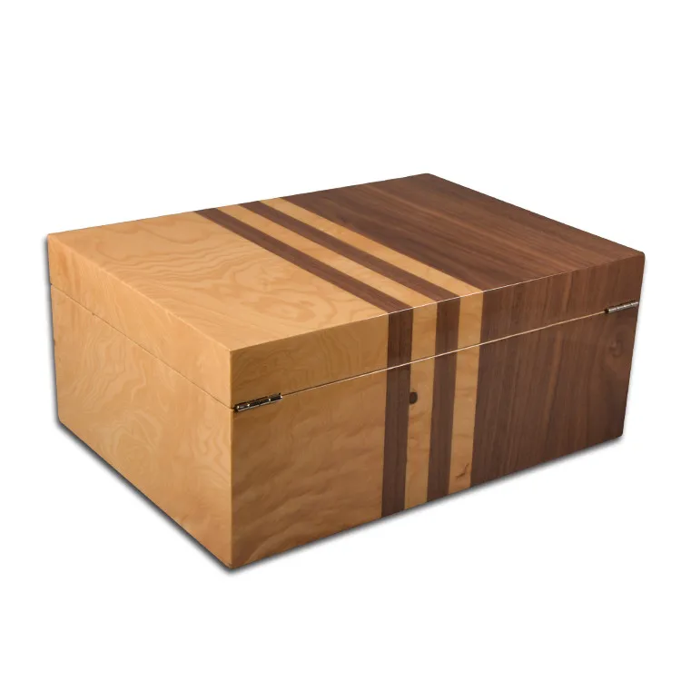 Классическая деревянная коробка для Хранения Сигар с большой вместимостью сигар