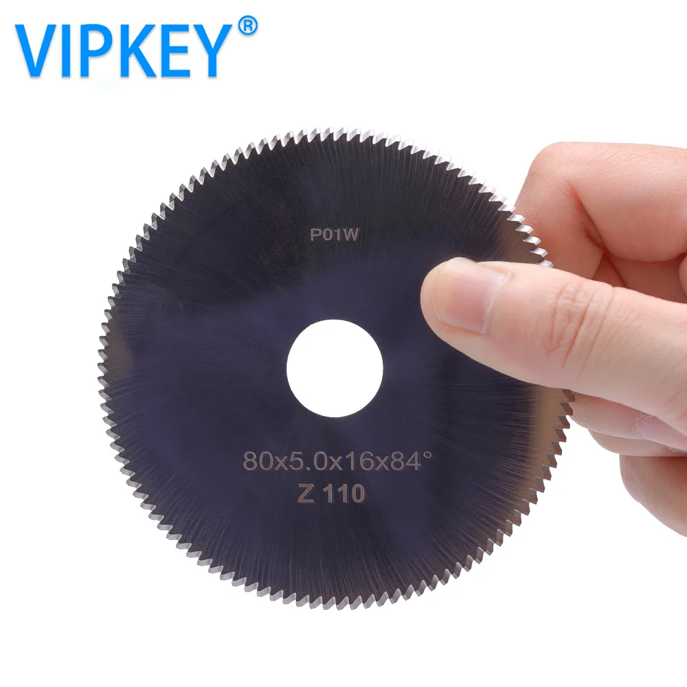 

Карбидный вольфрамовый ключ P01W, лезвие ключа, фрезеровочный резак 80*16*5 мм для фотографий, бисерого, DUO, покера плюс ключевых режущих машин