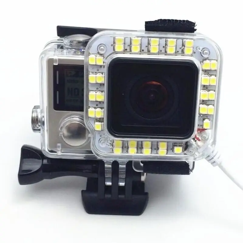 Ms. L. Meilyadigital аксессуары для gopro светильник ночной съемки наполняющий светильник для gopro hero3+/3plus hero 4 go pro 4 hero 4