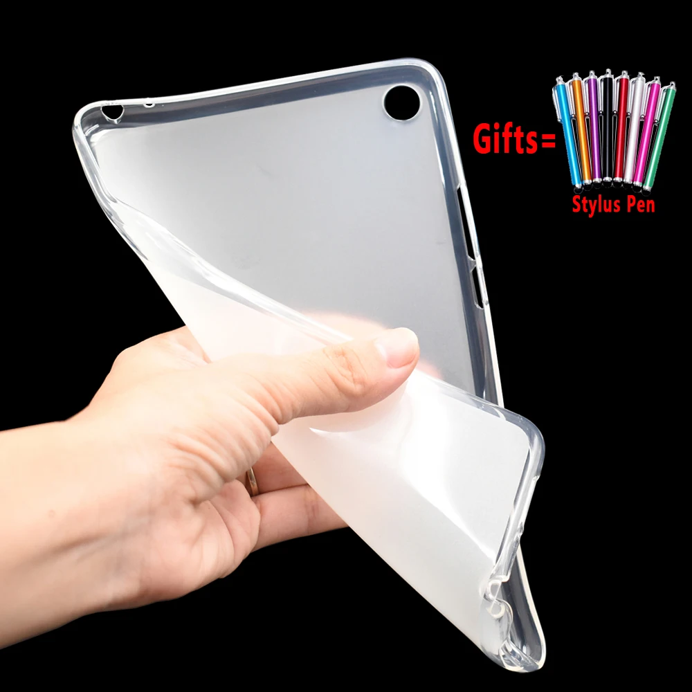 Экологически чистый силиконовый мягкий чехол для планшета Xiaomi Mi Pad 4 / MiPad 8 0