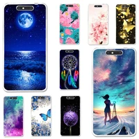 tpu cases for zte blade v8 case silicone floral painted bumper for zte blade v8 5 2 inch phone cover soft back fundas