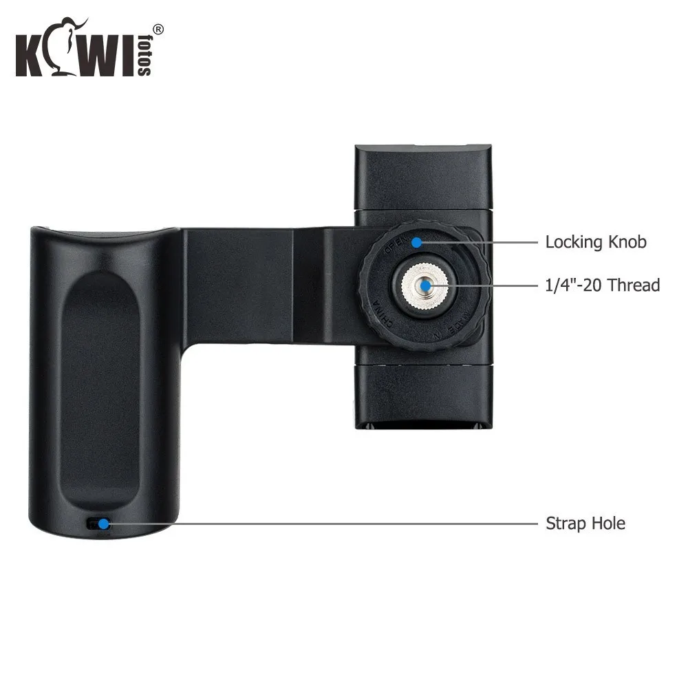 KIWIFOTOS KG-OP1 OSMO карманная подставка для смартфона для DJI OSMO Карманная камера с регулируемым зажимом для смартфона
