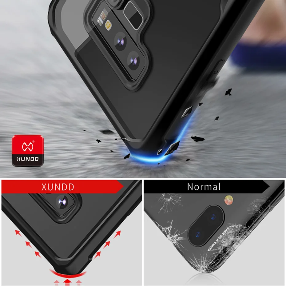 Роскошные Прозрачный чехол для samsung note9 силиконовый galaxy note8 телефон