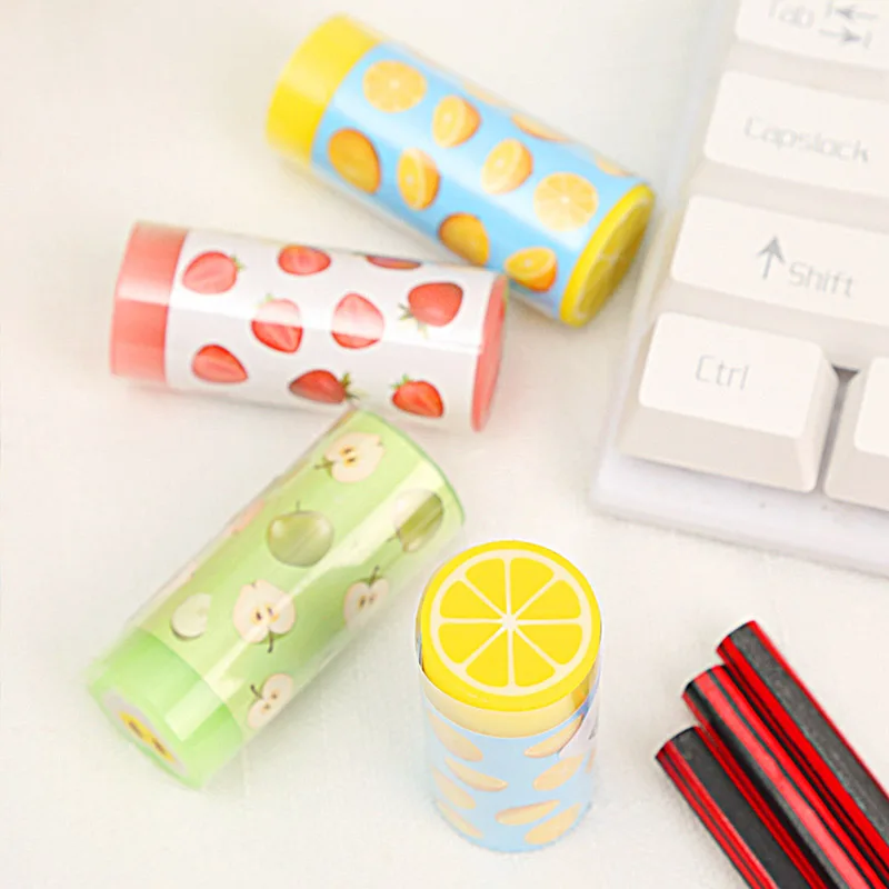 1 шт. милые ластики фрукты Клубника лимонные резинки карандаш ластик для детей