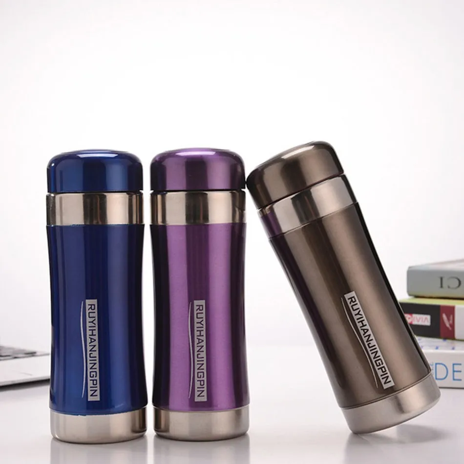 Office Stainless Steel Thermos Cup Potale 420ml Tumbler Cups For Men And Women Vacuum Flasks | Дом и сад