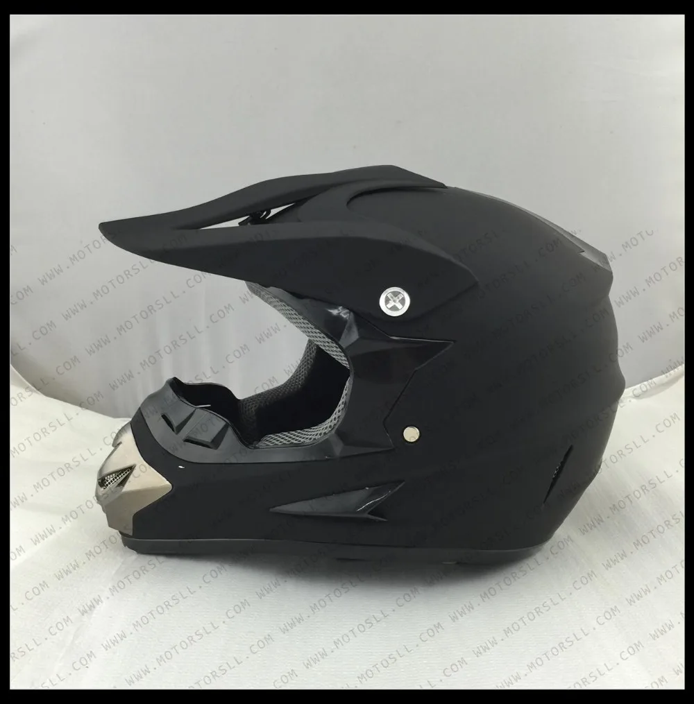 Мотоциклетный шлем для гоночного использования ABS Матовый Черный мотоцикл