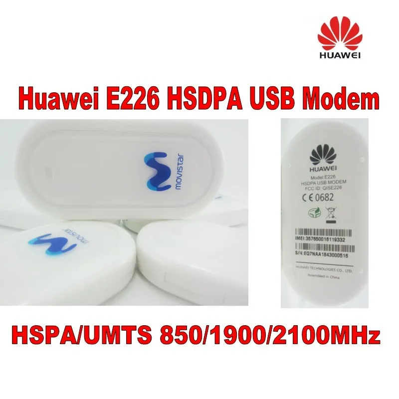 Комплект из 50 шт. Huawei Бесплатная доставка разблокированный беспроводной E226 3G usb