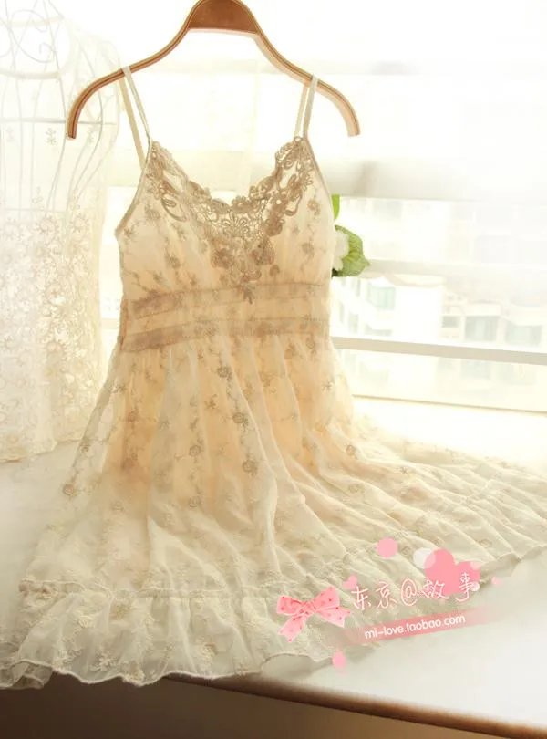 Mori Girl/летнее кружевное платье принцессы с вышивкой; Vestidos Verao Renda; повседневные платья в стиле Лолиты; Roupas Mujer Faldas
