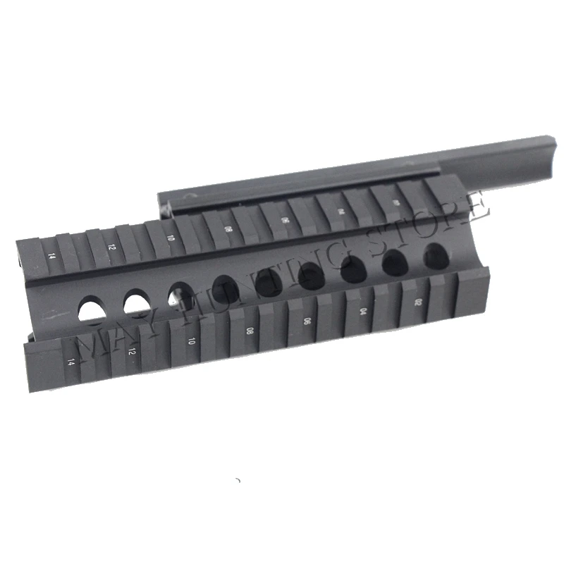 Высокое качество алюминиевый Тактический 7 62x39 Quad Rail Handguard Mount AK черный с