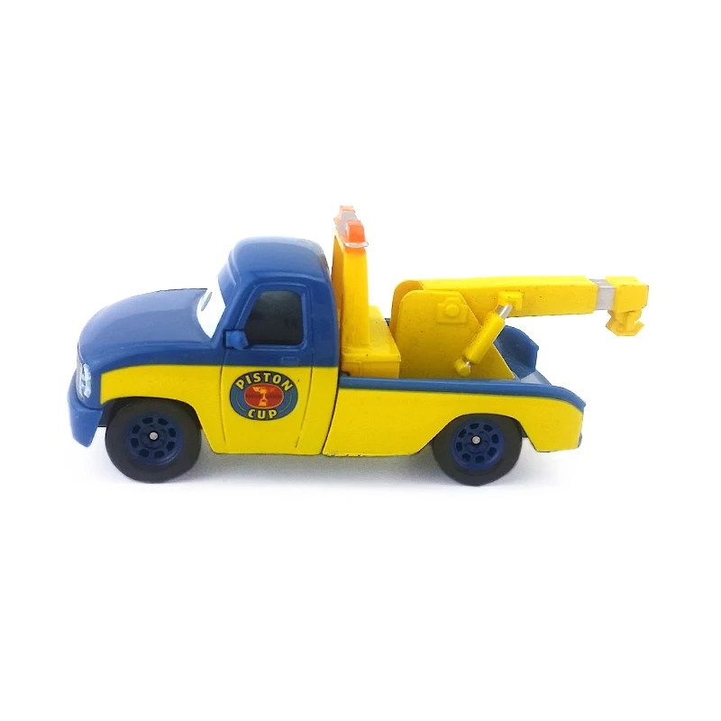 Disney Pixar тачки гоночная буксировочная машина том металлическая литая игрушка