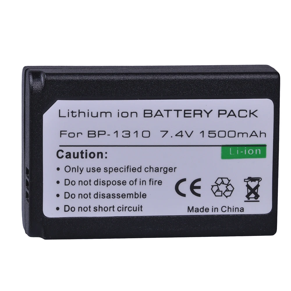 

1pc 1500mAh BP-1310 BP 1310 BP1310 Battery for Samsung NX5 NX10 NX100 NX11 NX20 Cameras