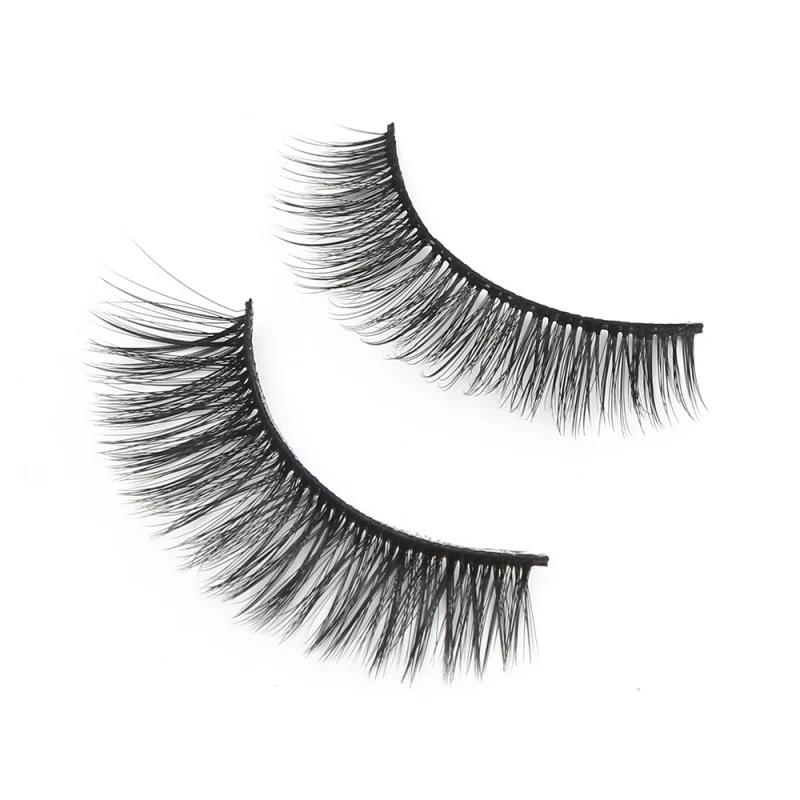 Self-adhesive Natural Long False Eyelashes Without Stimulation Exempt Glue Soft Makeup Eye Lash Extension Fake | Красота и здоровье