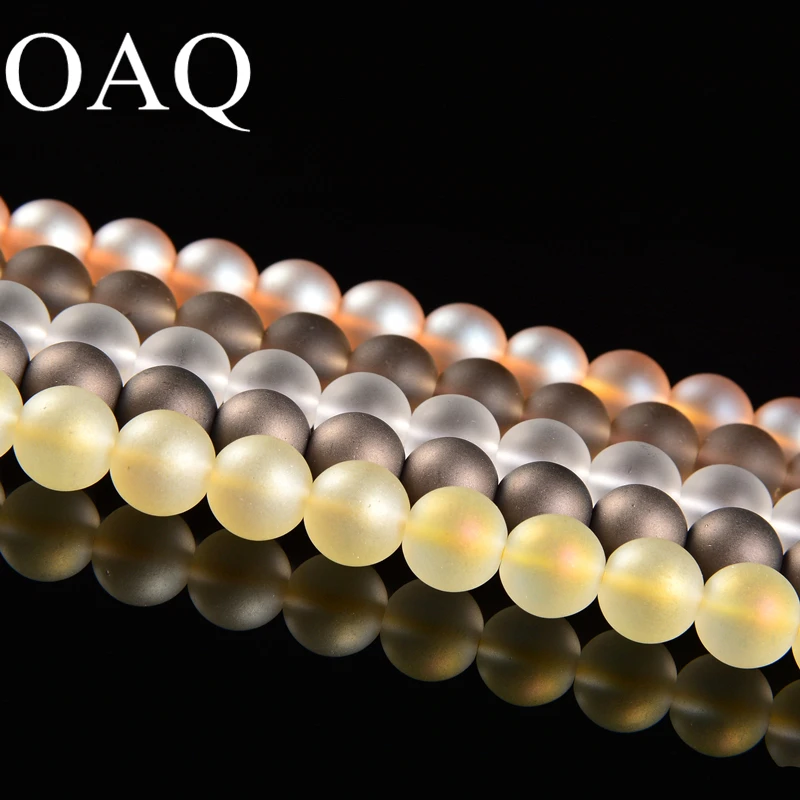 4mm-12mm Round Beads Glass For Needlework Accessories Spacer Jewelry Making Necklace Beading | Украшения и аксессуары
