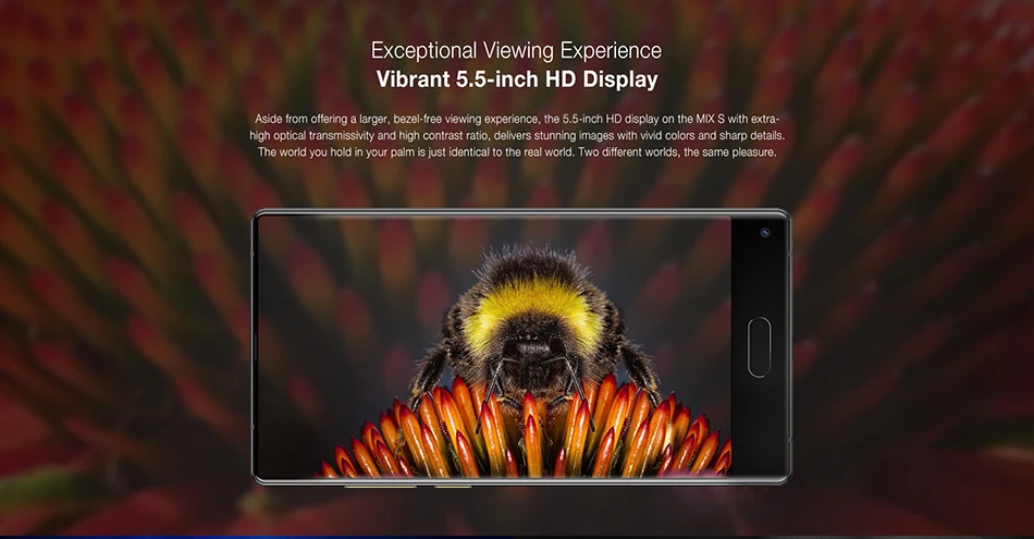 Ulefone MIX S смартфон с 5 дюймовым дисплеем четырёхъядерным процессором ОЗУ 2 Гб ПЗУ 16