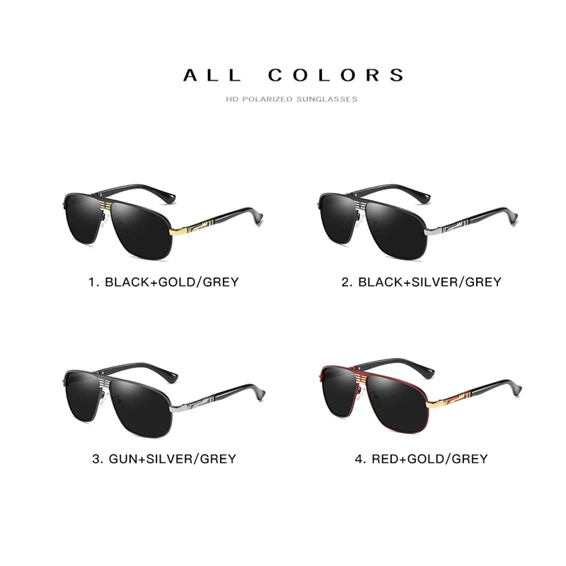 

Pilot Sunglasses Classic Men Sun Glasses Polarized Sunglasses Male Driving Shades Oculos De Sol 272