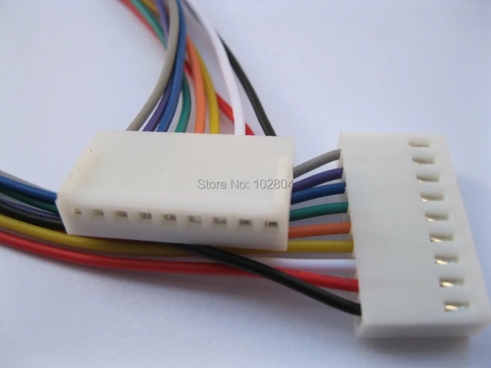 200 шт 2510 2 54 мм шаг 9 контактный разъем с 26AWG 300 (12 &quot) кабель | Обустройство дома