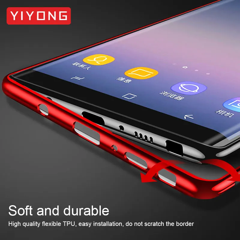 Чехол YIYONG из ТПУ для Samsung Galaxy S10 Plus S 10 Lite силиконовый мягкий чехол накладка S10E
