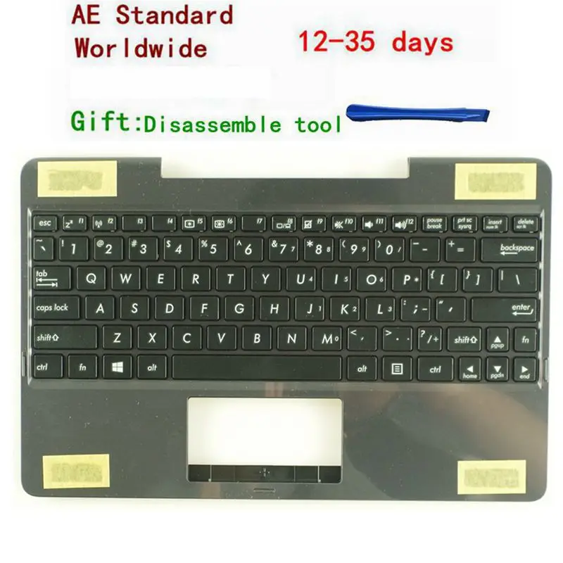 Клавиатура для ноутбука US ASUS Transformer Book T100 T100A T100C T100T T100TA T100TAF T100TAL T100TAM T100TAR с