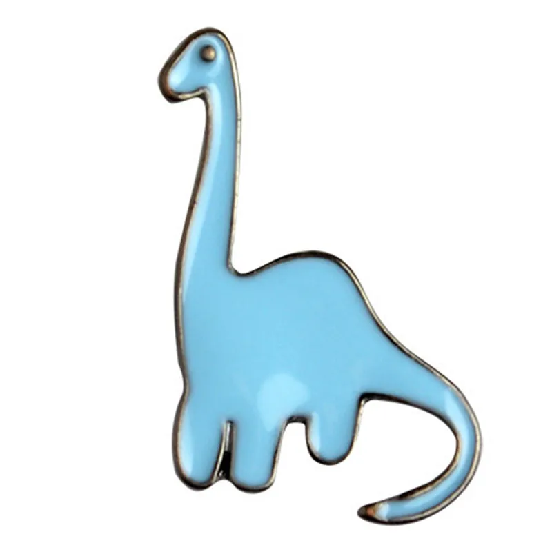 5 шт./компл. Мужская и женская мода мультфильм Динозавр эмаль брошь мини милые