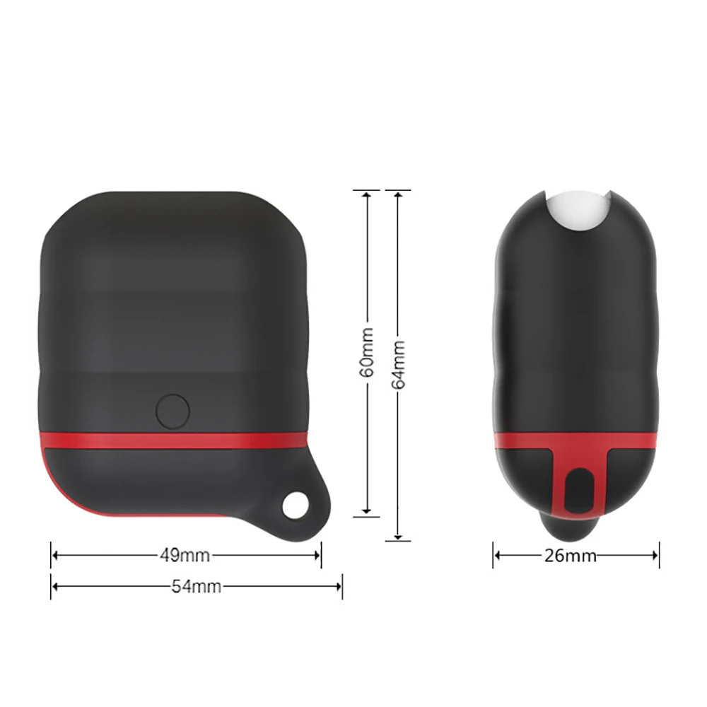Новый Для Apple AirPods силиконовый чехол водонепроницаемый амортизационный с анти