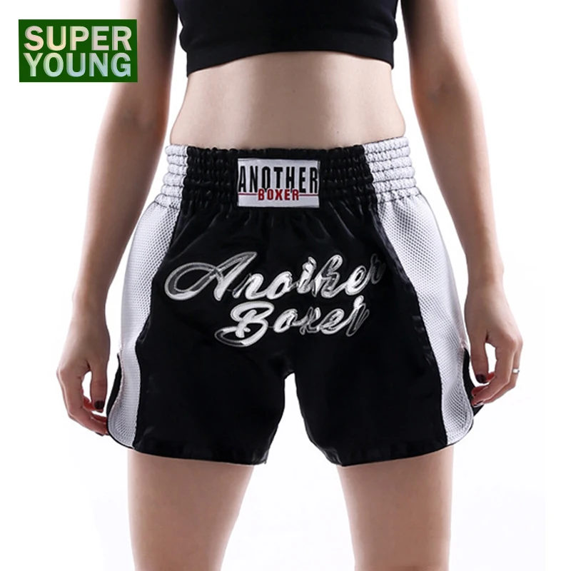 Дети мальчик Kickboks ММА мужские Муай Тай Борьба шорты Kick Boxing Спортивная Для женщин
