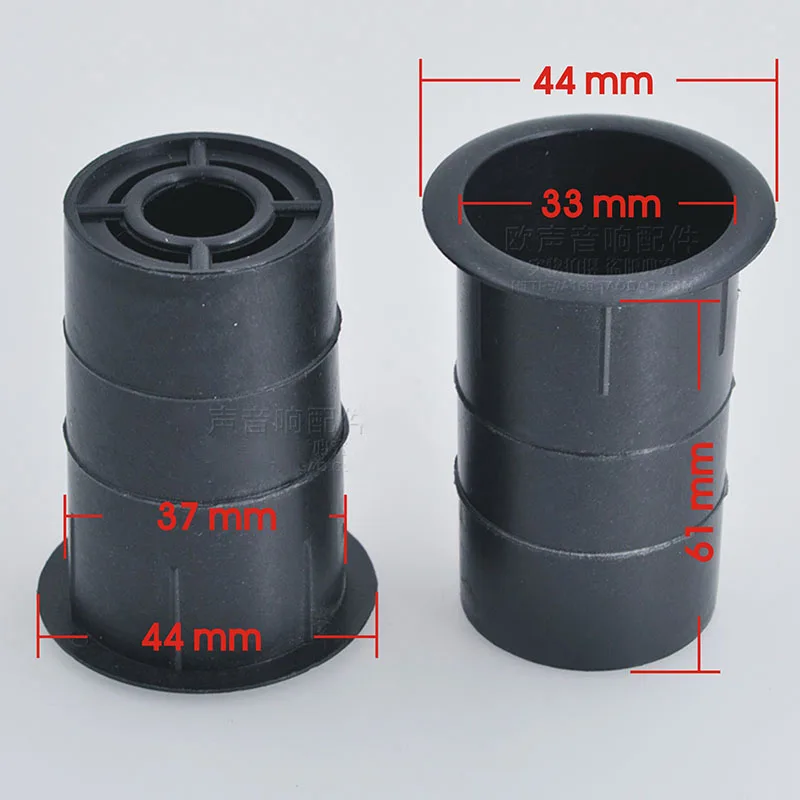 2pcs/lot T10 Speaker Hole Inverter Connector Suitable for 2-4 inch speaker Plastic Black | Обустройство дома
