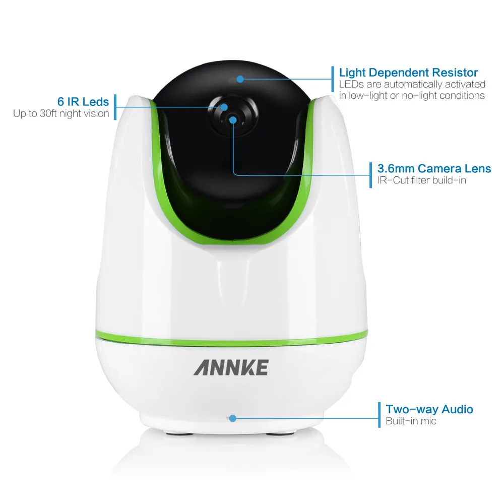 ANNKE зазор FHD 960P 1.3MP умная Беспроводная WiFi PT IP камера безопасности сеть ИК ночного