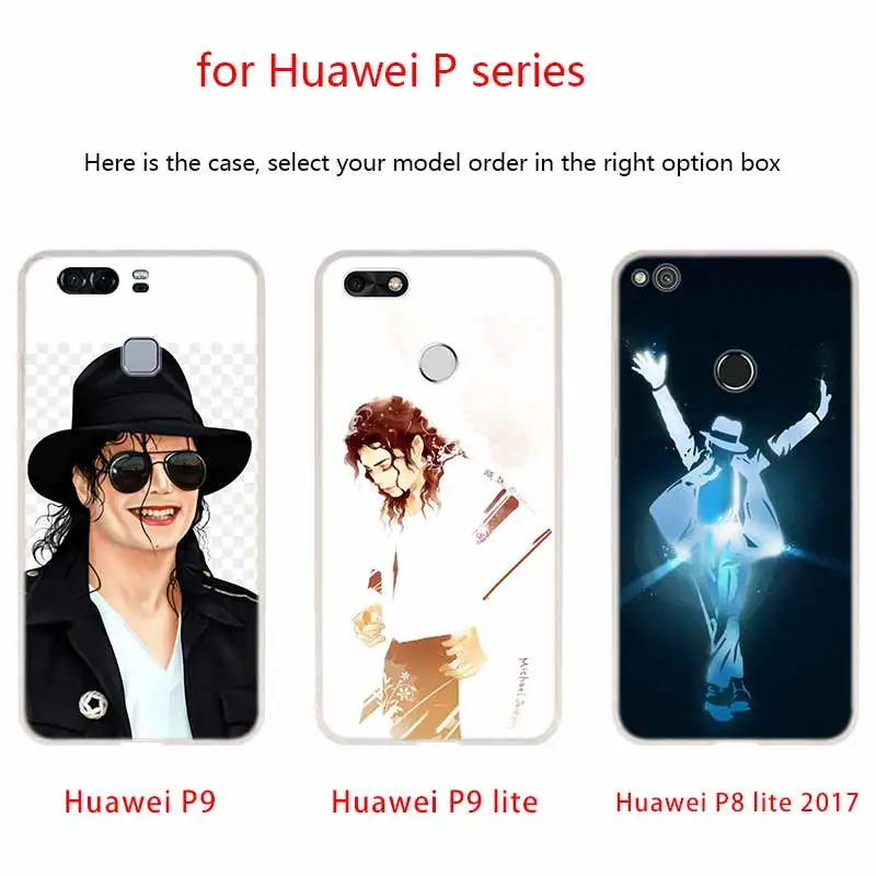 Силиконовый мягкий чехол Майкла Джексона для Huawei P50 P40 P10 P20 P30 Lite Pro P Smart Z 2020 2019 |