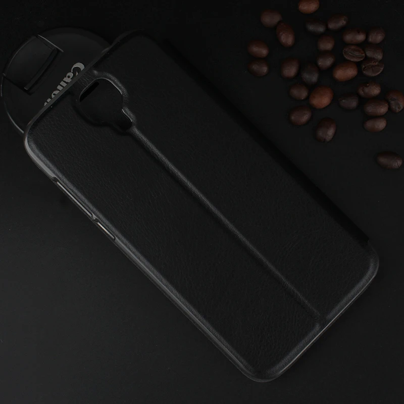 Чехол Для DOOGEE X9 Pro роскошный кожаный чехол с подставкой и откидной крышкой из