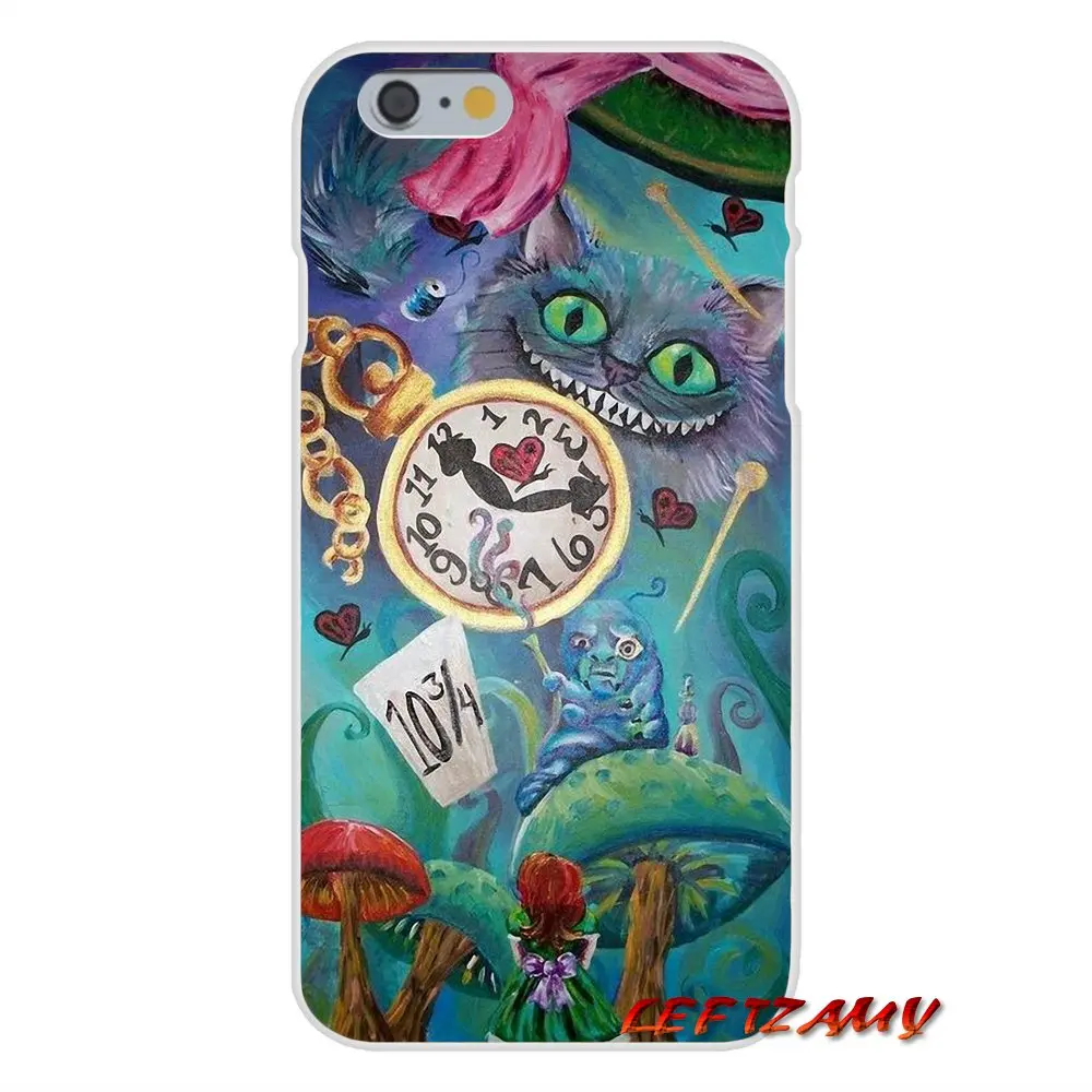 Для Samsung Galaxy A3 A5 A7 J1 J2 J3 J5 J7 2015 2016 2017 Алиса в стране чудес Аксессуары для кошек